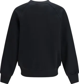 Moose Knuckles Mens Yul Crewneck Sweatshirt Black Polyester; Cotton Sweatshirts Sweater