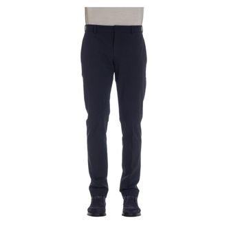 Pantaloni Torino Blue Tailored Trousers Zip Closure