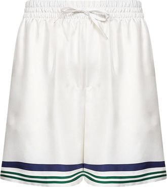 Casablanca Badmode, Heren, Wit, M, Shorts