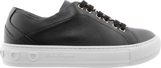 Ferragamo Nadine Low Top Tennis Sneakers, Size 4.5 C