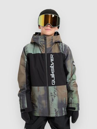 Quiksilver Side Hit Block Kids Chaqueta camuflaje
