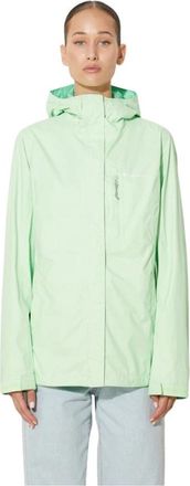 Columbia Pouring Adventure II Jacket - Dames - Regenjassen - Groen - XS - Fitness