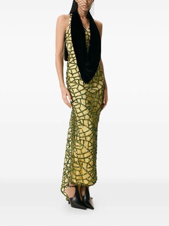 V:PM ATELIER Olga maxi dress - Groen