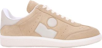 Isabel Marant Ladies Toffee Suede Logo Sneakers, Brand Size 35 ( US Size 5 )
