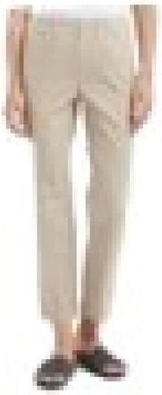 Brunello Cucinelli Broeken, Dames, Beige, M, Cropped Broeken