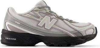New Balance Kids 740 Bungee Lace in Grey Synthetic, size 13.5