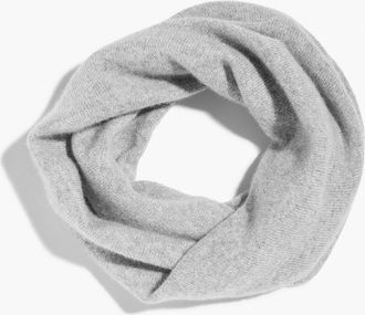 Talbots Metallic Cashmere Snood - Grey Silver W/Lurex - 001 Talbots