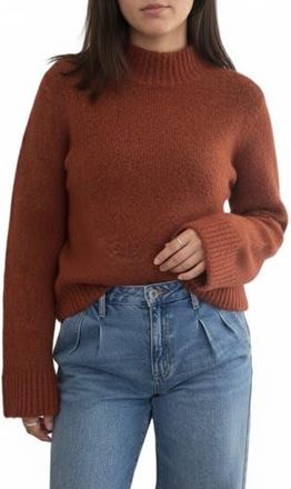 French Connection Suzie Funnel Neck Sweater in Rustic Red at Nordstrom Rack, Size X-Large