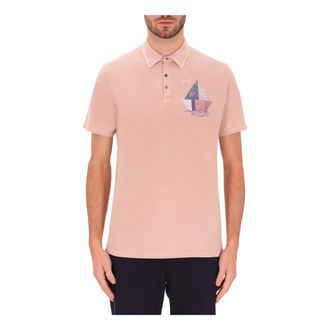 Distretto12 Polo Shirt - - Tops - Uomo - Rosa - L