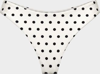 n/nicholas Mira Polka Dot Bikini Bottom