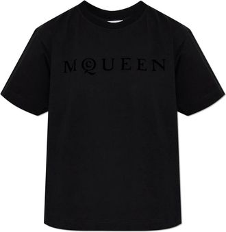 Alexander McQueen Mujer, Camisetas, Negro, Talla: 2XS