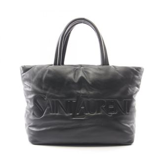 Saint Laurent Black Leather Tote Bag (Pre-Owned)