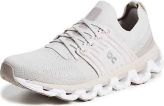 On Womens Cloudswift 3 Sneakers, Pearl/Fog, 8 UK