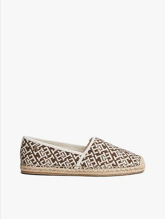 Tommy Hilfiger Alpargatas en jacquard con insignia con monograma