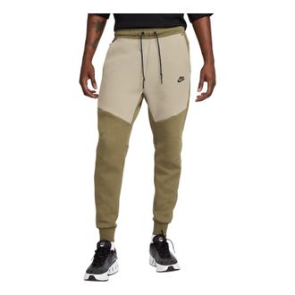 Nike Tech Fleece Joggers Medium Olive Light Army Black HV0959-222
