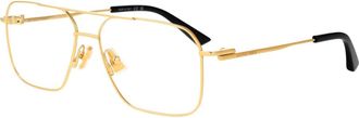 Bottega Veneta Stijlvolle Optische Bril Bv 1384O - Heren - Brillen - Geel - 58 MM - Accessoires
