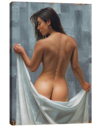 iCanvas Icanvas Between Gray Canvas Print By Omar Ortiz