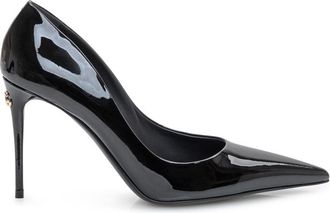 Dolce & Gabbana Black Slip On Pumps
