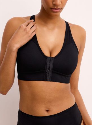 AnaOno Womens Bianca pocketed post-surgery bra Moderate compression