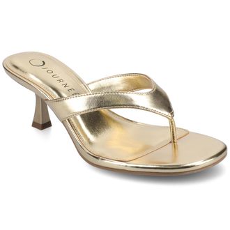 Journee Collection Women & apos;s Danielle Kitten Sandals