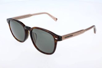 Ermenegildo Zegna Grey Square Mens Sunglasses EZ0005-F 52N 55