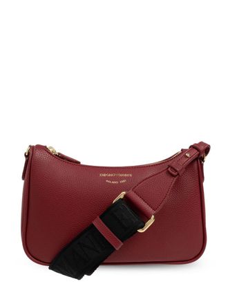 Emporio Armani deer-print cross body bag - Red