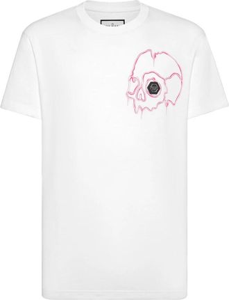 Philipp Plein T-Shirts - Heren - T-shirts - Wit - 2XL - Tops