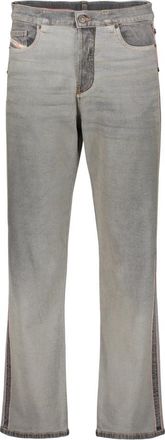 Diesel Jeans 5 pockets - Heren - Regular Fit Jeans - Grijs - W36 - Katoen - Jeans