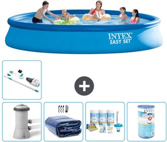 Intex Piscina Easy Set Redonda - 457x84 Cm - 8-piezas S31171