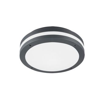 Trio Piave Plaf&oacute;n Exterior Antracita Led 12w