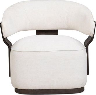 TOV Furniture Tov Furniture Madison Performance Linen Chenille Swivel Accent Chair