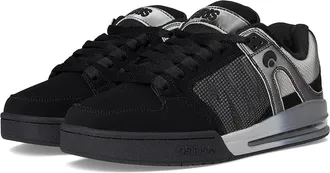Osiris Pixel Mens Skate Shoes Silver/Black/Holo : 10.5 D - Medium, Leather