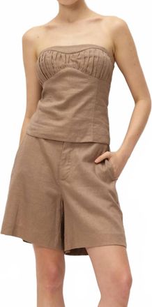 Elodie Mavi Top In Mocha