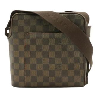 Louis Vuitton Vintage, unisex, Bruin, ONE Size, Pre-owned Olaf PM Pochette Schoudertas