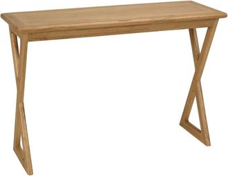 Macabane Consola de 110 cm de madera de mindi