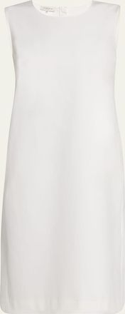 Lafayette 148 New York Sleeveless Cotton-Blend Shift Dress