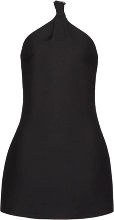 Valentino Garavani Abito corto in cr&ecirc;pe couture - Nero