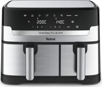 T-fal Aparato De Cocci&oacute;n Tefal Dual Easy Fry Grill 2700w 8.3l