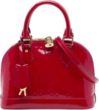 Louis Vuitton Pre-owned Alma BB - Dames - Vintage Mini Tas - Roze - ONE Size - Leer - Vintage