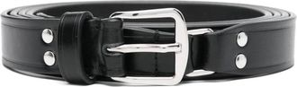 Ann Demeulemeester Cintura in pelle - Nero
