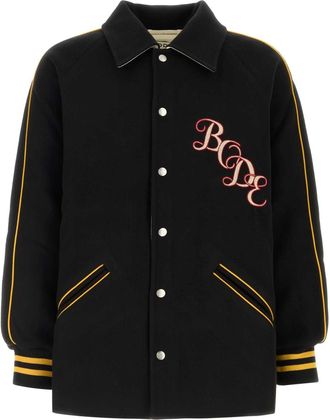 Bode Black Wool Jacket
