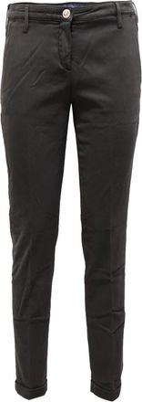 Jacob Cohen Chinos - Dames - Chinos - Grijs - W28 - Broeken