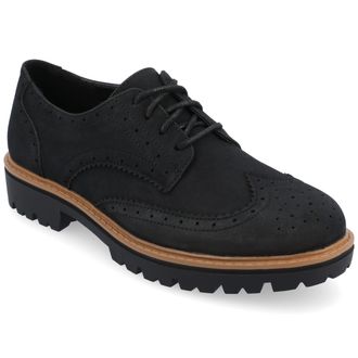 Journee Collection Women & apos;s Claudiya Medium and Wide Width Oxford