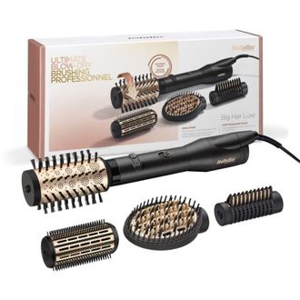 BaByliss Kit Big Hair Luxe Spazzola Rotante Potenza 650 w Colore Nero / Rose Gold - Babyliss