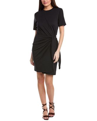 Vince Side Tie Midi Dress