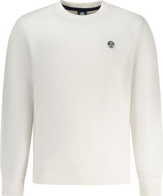 North Sails White Cotton Mens Mens Sweatshirt