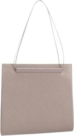 Louis Vuitton Pre-owned Shoulder Bags, female, Gray, Size: ONE SIZE Pre-owned Vintage Shoulder Bag