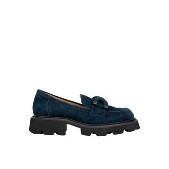 Alma En Pena Loafers, female, Blue, 9 UK, Loafer with platform detail