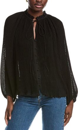 Maje Plisse Shirt