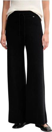 Gaud&igrave; Pantalones Anchos - Trousers - Mujer - Negro - S